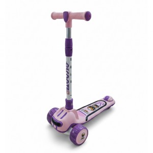 Trotineta, roti silicon, cu led