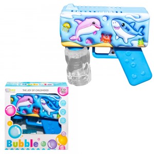 Pistol baloane de sapun, cu baterii, Ocean