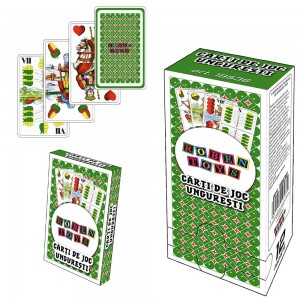Carti de joc Unguresti, plastifiate - ROBENTOYS