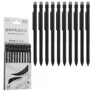 Creion mecanic Pentonic, 0.7 mm, Negru - LINC
