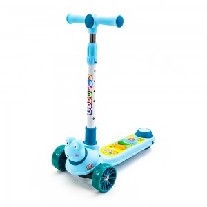 Trotineta cu 3 roti, led - Broscuta