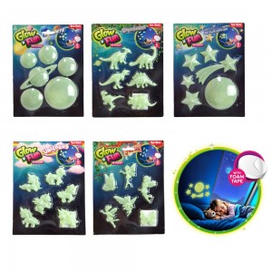 Stickere fosforescente, 3D - Toi-Toys