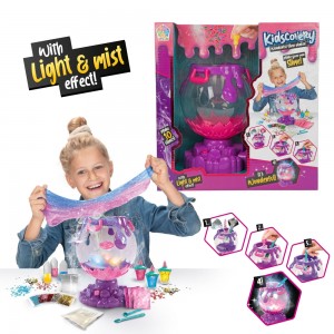 Set slime, DIY, Kidscovery - Globul de cristal - Toi-Toys