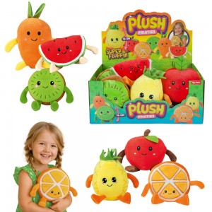 Jucarie de plus, Fructe, 16 cm, 1 buc/set - Toi-Toys