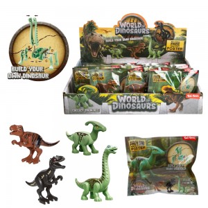 Figurina de asamblat 3D, Dinozaur - Toi-Toys