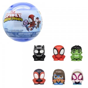 Bila cu figurina surpriza Spidey si prietenii S2 - MASHEMS