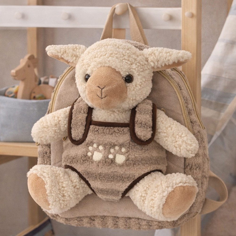 Ghiozdan gradinita Baby Animals, 23x8x28 cm, LITTLE LAMB - S-COOL
