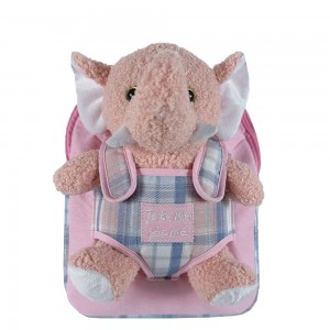 Ghiozdan gradinita Baby Animals, 23x8x28 cm, ELEPHANT - S-COOL