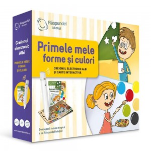 Pachet Raspundel Istetel, Creion si Carte - Primele mele forme si culori, ALBI - BLACKFIRE
