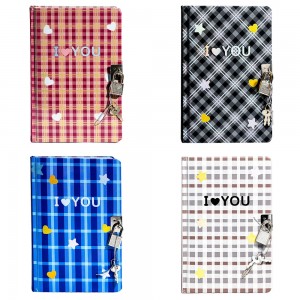 Jurnal cu lacat, B6, 80 file