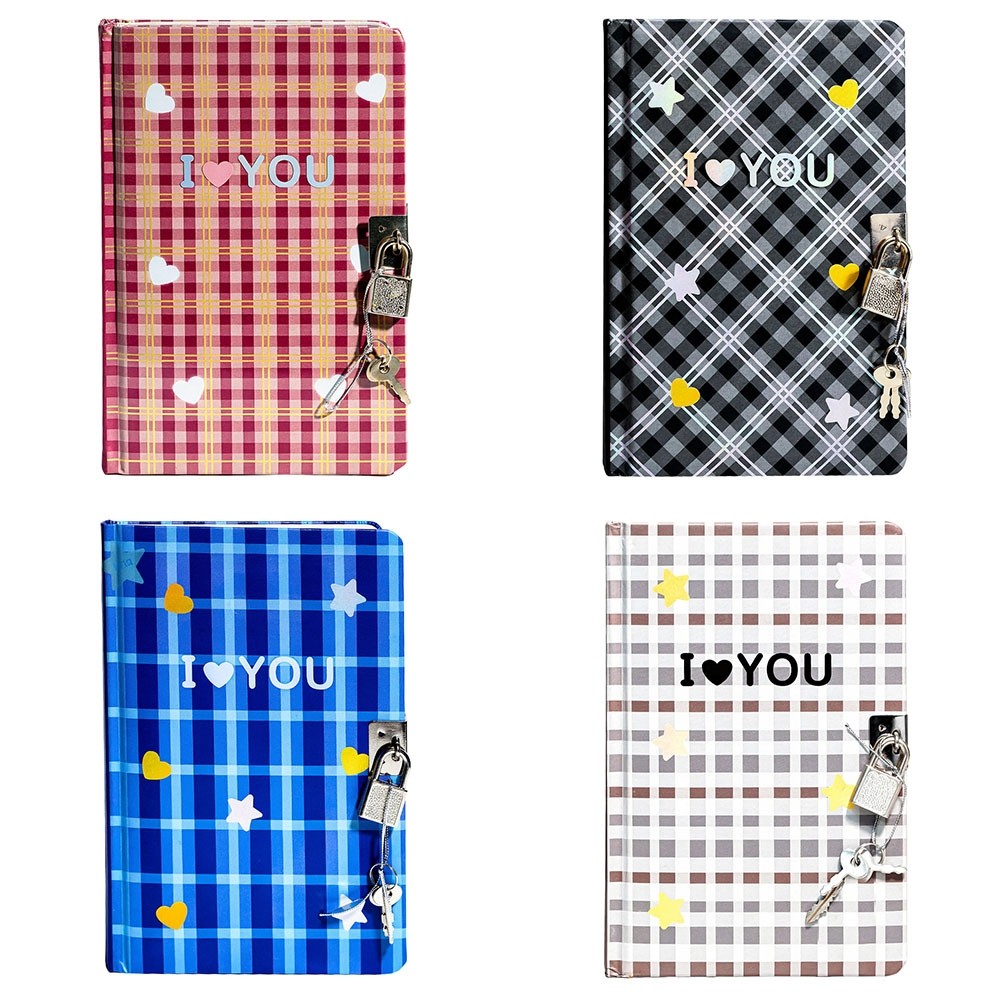 Jurnal cu lacat, B6, 80 file