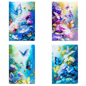 Notes A5, 80 file, Butterfly
