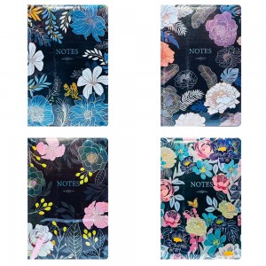 Notes A5, 80 file, Flowers