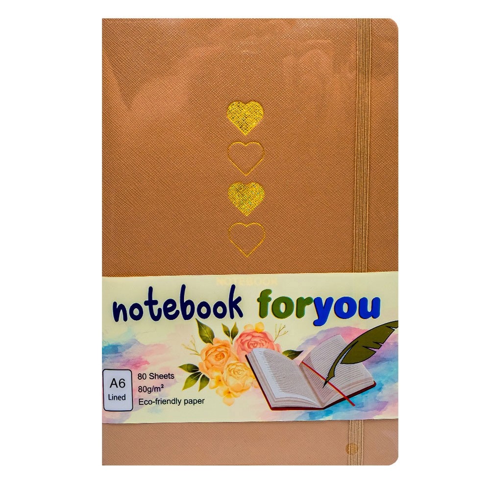 Notes A6, PU, 80 file