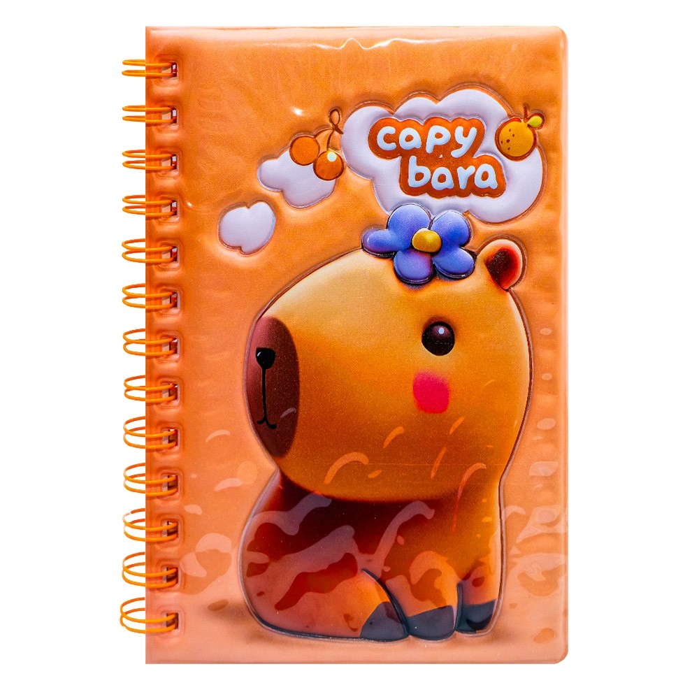 Notes B6, cu arc, 3D, 60 file, Capybara