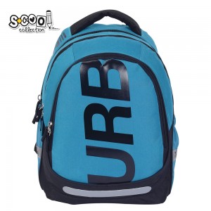 Ghiozdan anatomic light, URBAN, 41x28x17 cm, BLUE - S-COOL