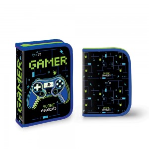 Penar Echipat, 1 Fermoar, 2 Ext., 32 Piese, Gamer - S-Cool