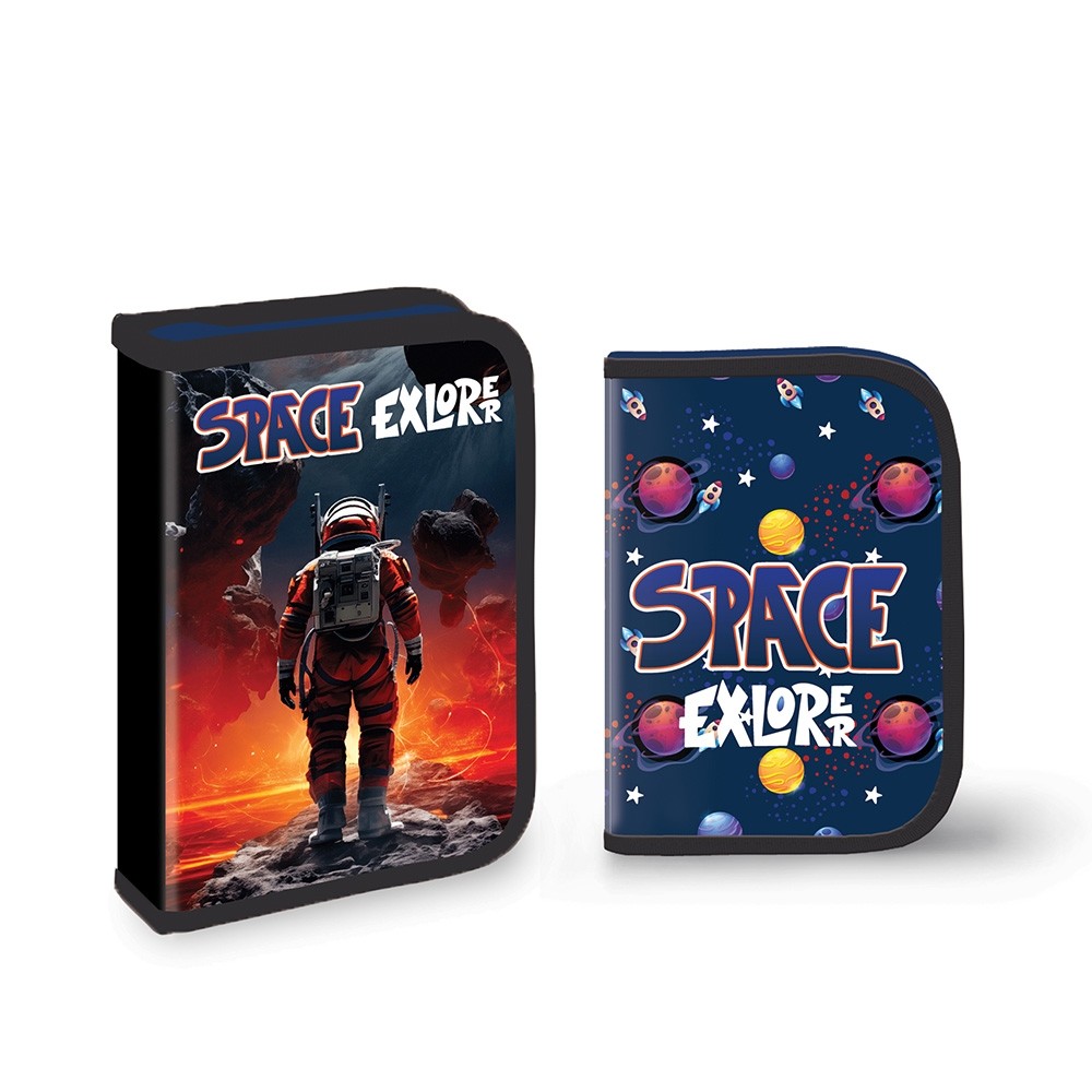 Penar Echipat, 1 Fermoar, 2 Ext., 30 Piese, Space Explorer - Yollo