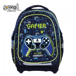 Ghiozdan anatomic, 39x33x18 cm, GAMER - S-COOL