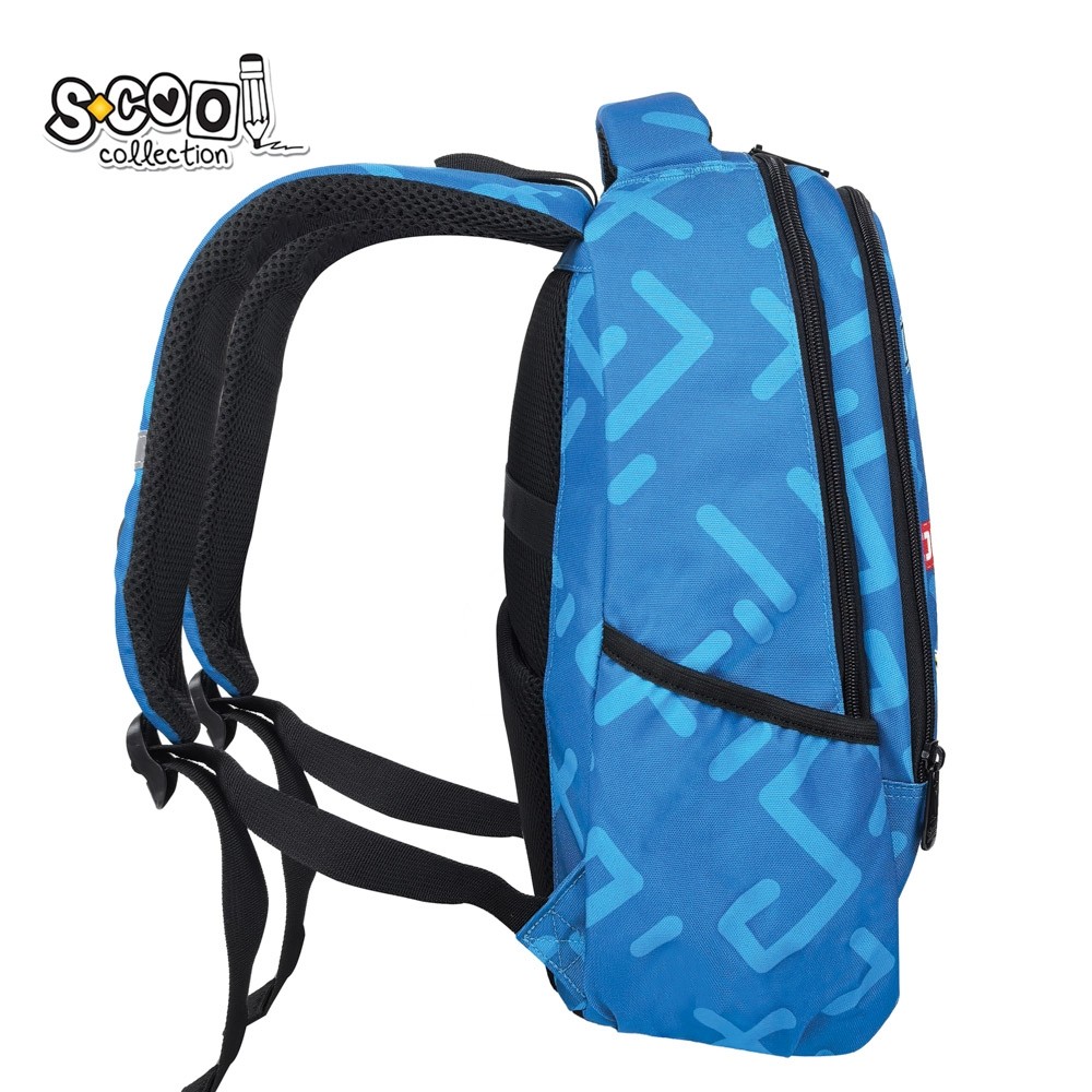 Ghiozdan ergonomic, 40x29x14 cm, STICKER - S-COOL