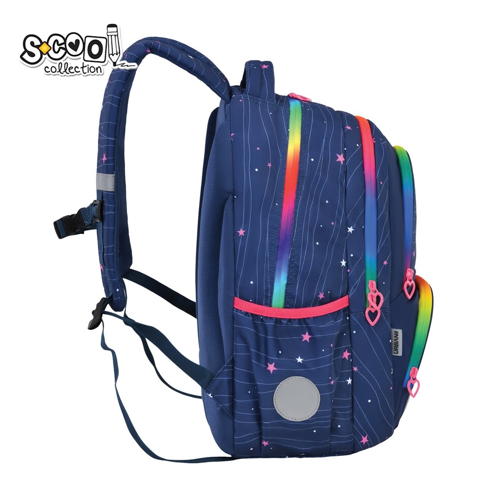 Ghiozdan ergonomic comp. laptop, URBAN PREM., 42x31x16 cm, FANTASY - S-COOL