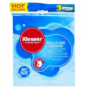 Burete celuloza, 3 buc/set - KLEANER