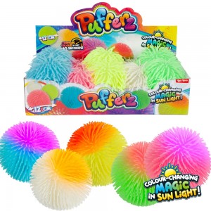 Jucarie Pufferz, Minge - schimba culoarea, 12 cm - Toi-Toys