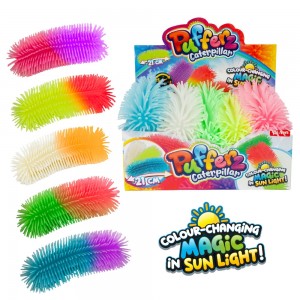 Jucarie Pufferz, Forme - schimba culoarea, 12 cm - Toi-Toys