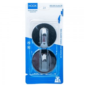 Agatatori din metal, alb/negru, 2 buc/set