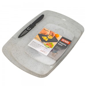 Tocatoare pentru alimente + cutit, 3+1 piese/set