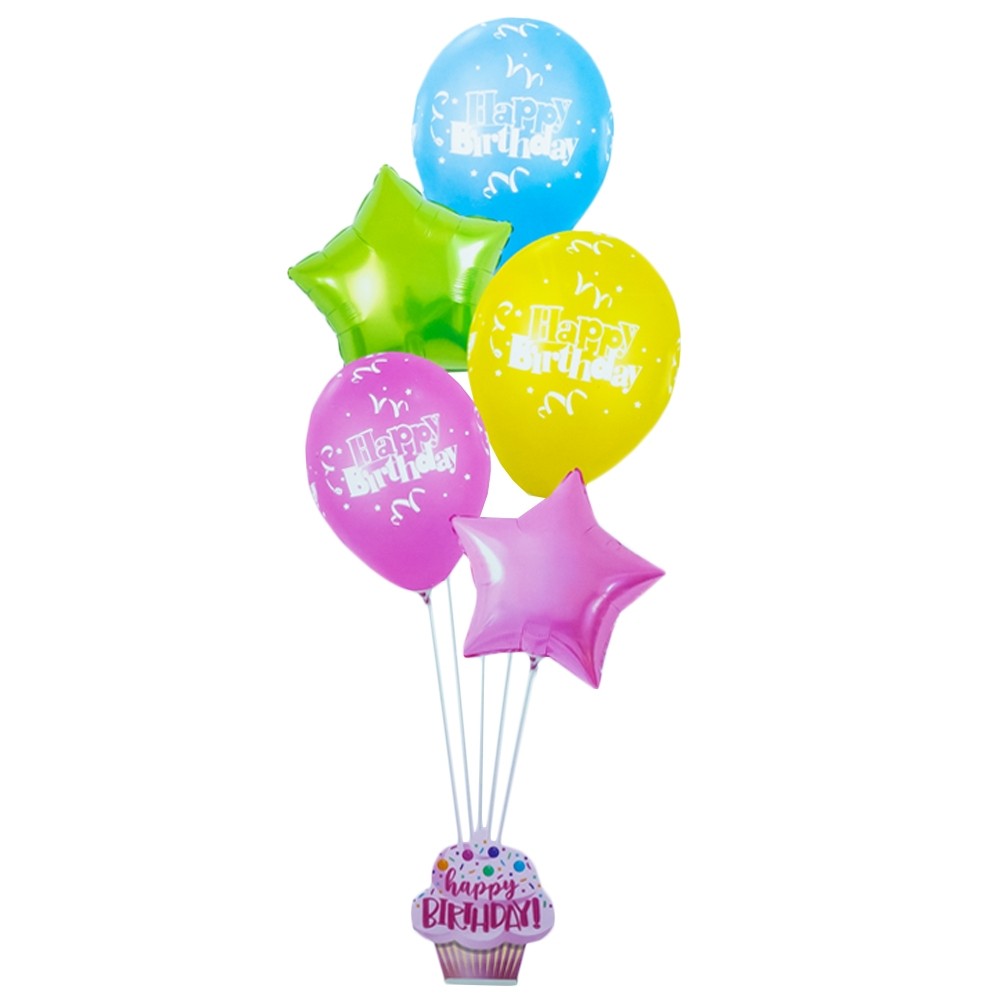 Baloane folie de aluminiu, Party, 9 piese