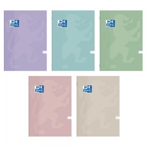 Caiet Oxford A4, 60 file, patratele, 80G, Optik, coperta plastic