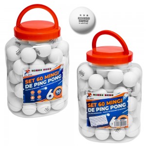 Mingi ping pong abs - 60 buc/sett - ROBENTOYS