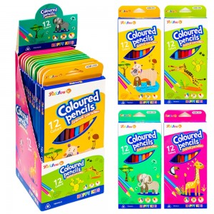 Creioane colorate set 12