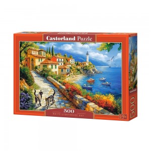 Puzzle 500 piese, La Malul Marii - Castorland