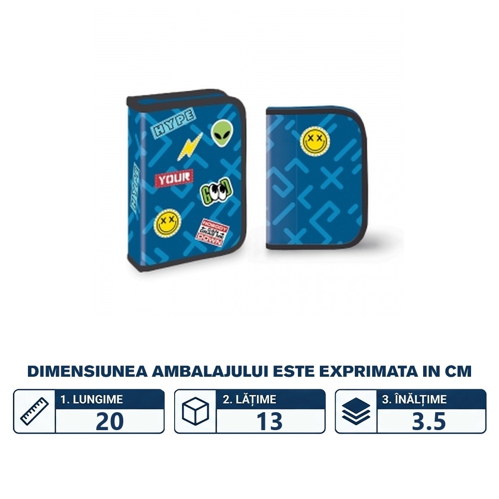 Penar Neechipat, 1 Fermoar, 2 Extensii, Sticker - S-Cool