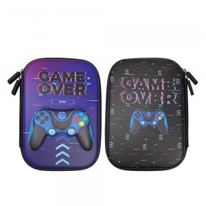 Penar neechipat 3D, 1 fermoar, 22.5x15.5x6 cm, GAME OVER - S-COOL