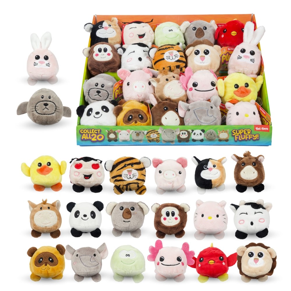 Jucarie de plus, Animalut Beanie, 8 cm - Toi-Toys