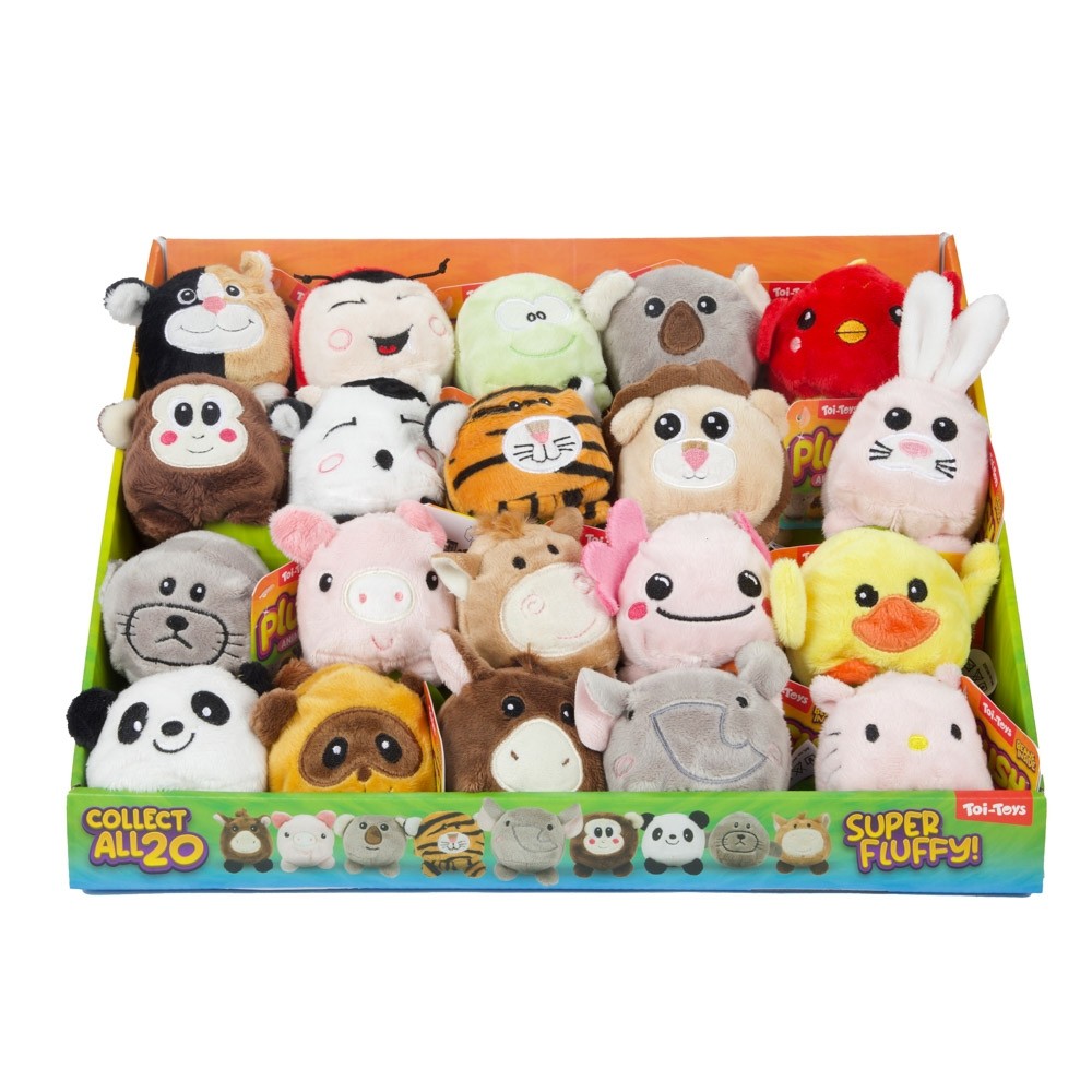 Jucarie de plus, Animalut Beanie, 8 cm - Toi-Toys