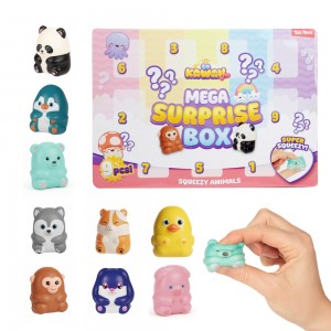 Cutie surpriza So Kawaii, Animale squishy, 9 buc - Toi-Toys