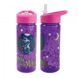 Sticla apa 600 ml, plastic, 23x8.5 cm- S-COOL
