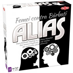 Joc de societate - Alias, Femei contra barbati, Tactic - Blackfire