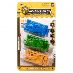 Play set militar, pe blister, 3 buc/set
