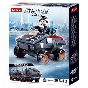 Set de constructie Space War, 90 piese, Vehicul militar blindat - Sluban