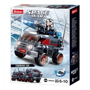 Set de constructie Space War, 93 piese, Vehicul de interventii - Sluban